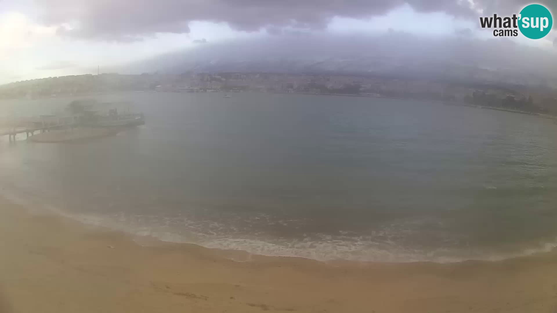 Live webcam Novalja – The Town beach