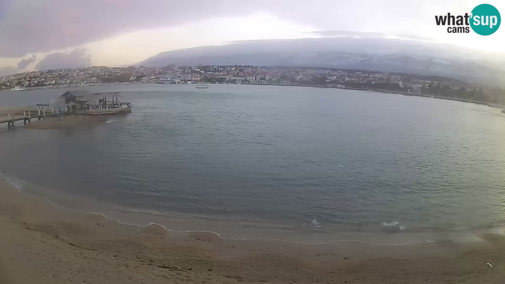 Live webcam Novalja – The Town beach