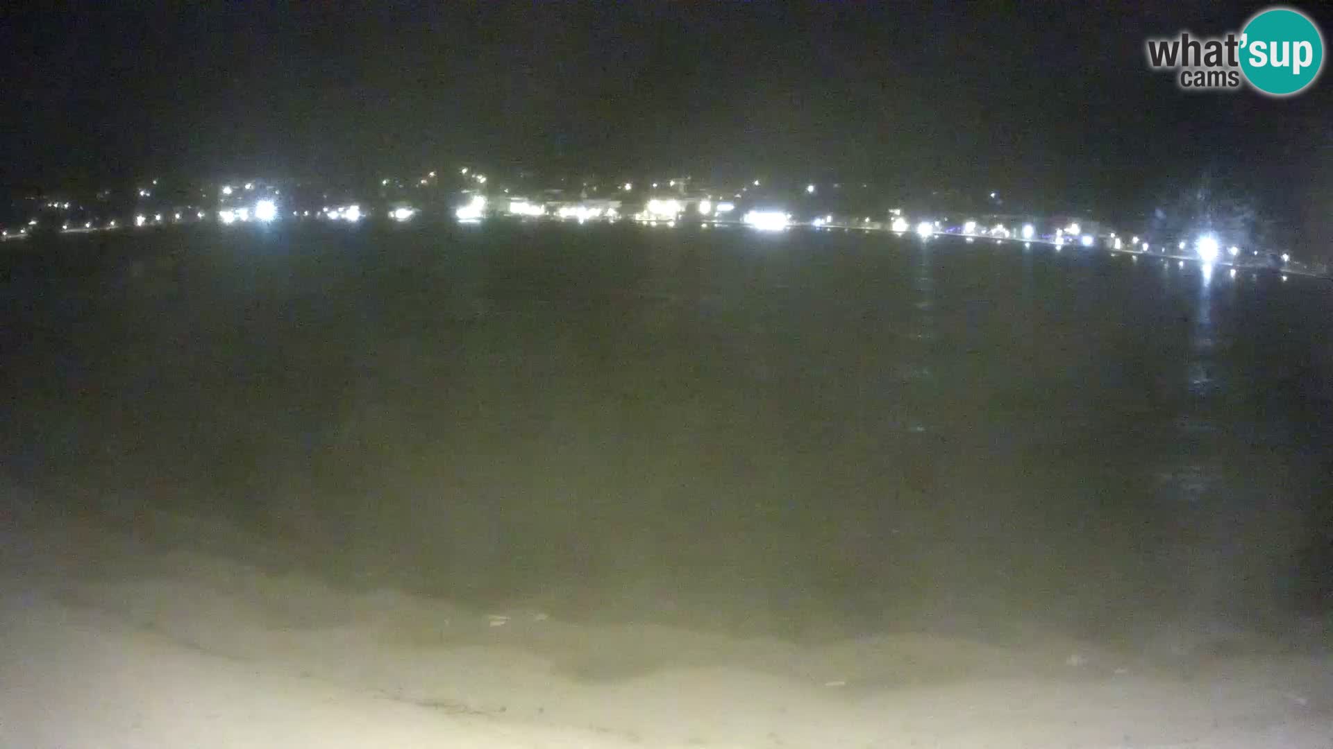 Novalja livecam – plage de la ville