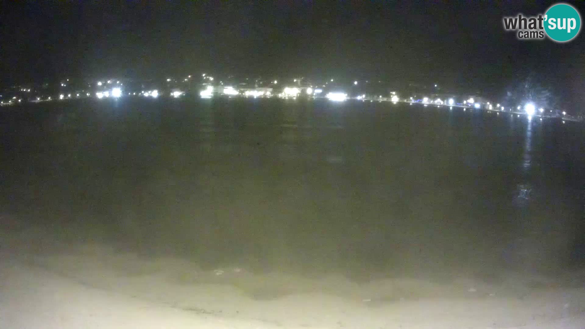 Novalja webcam – spiaggia cittadina