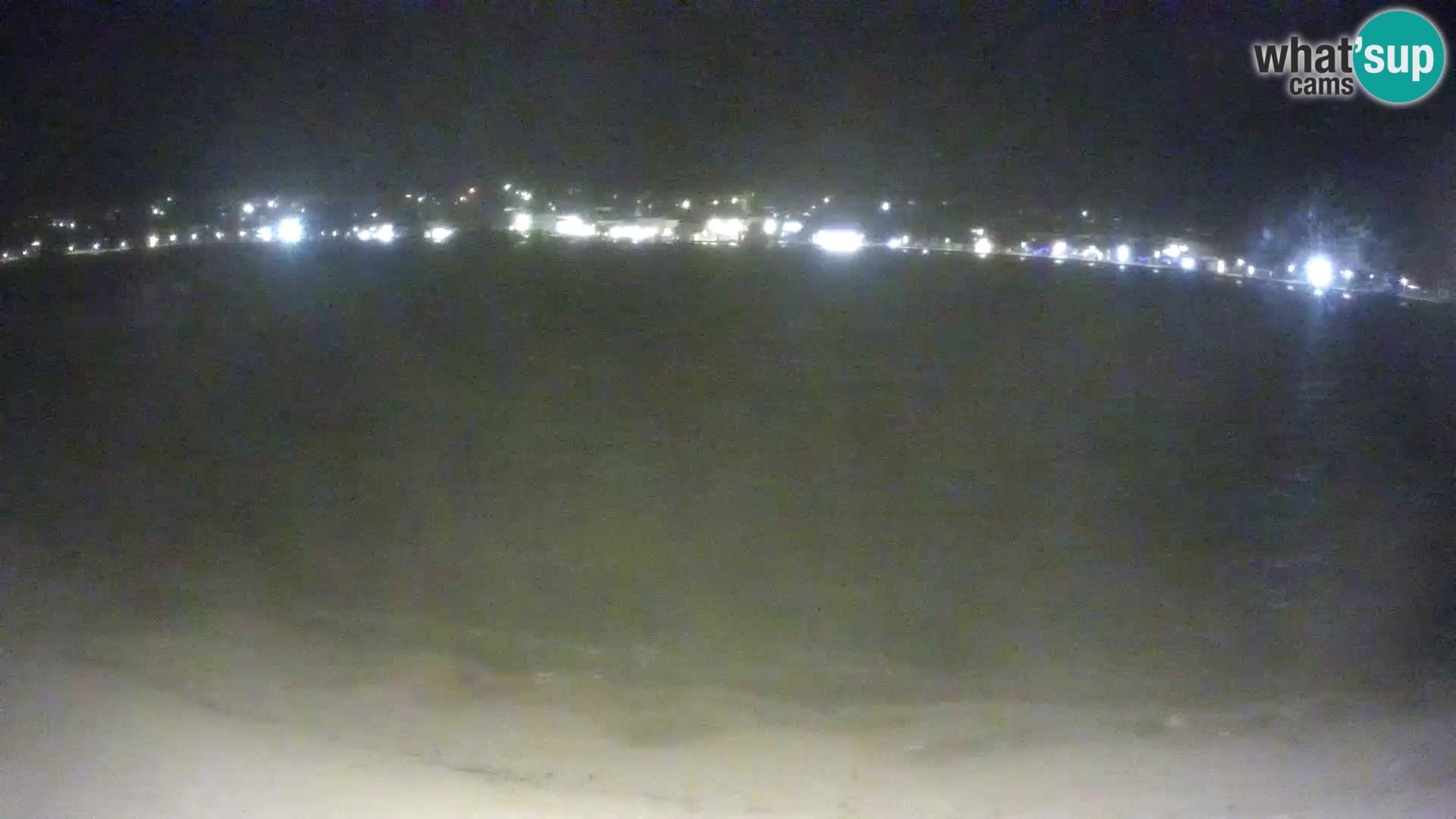 Novalja livecam – plage de la ville