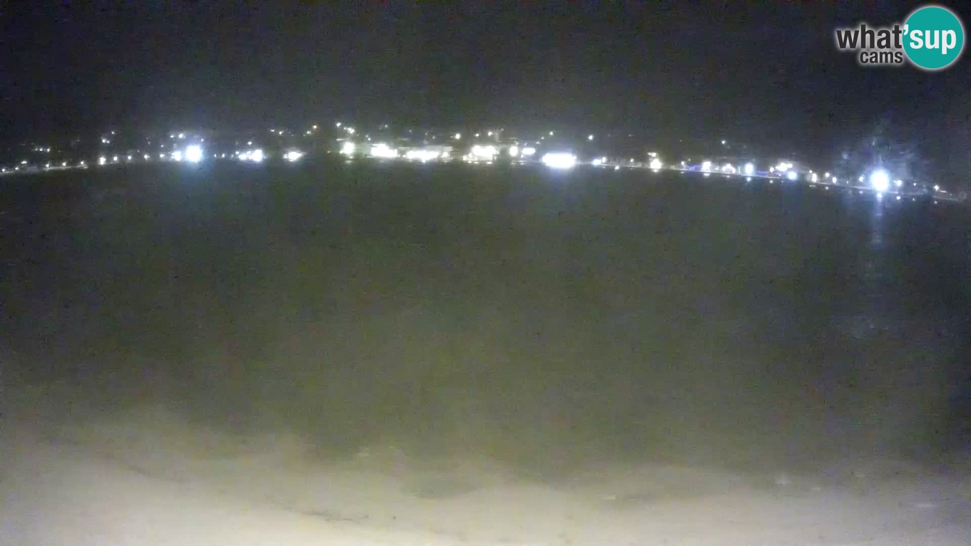 Novalja webcam – spiaggia cittadina