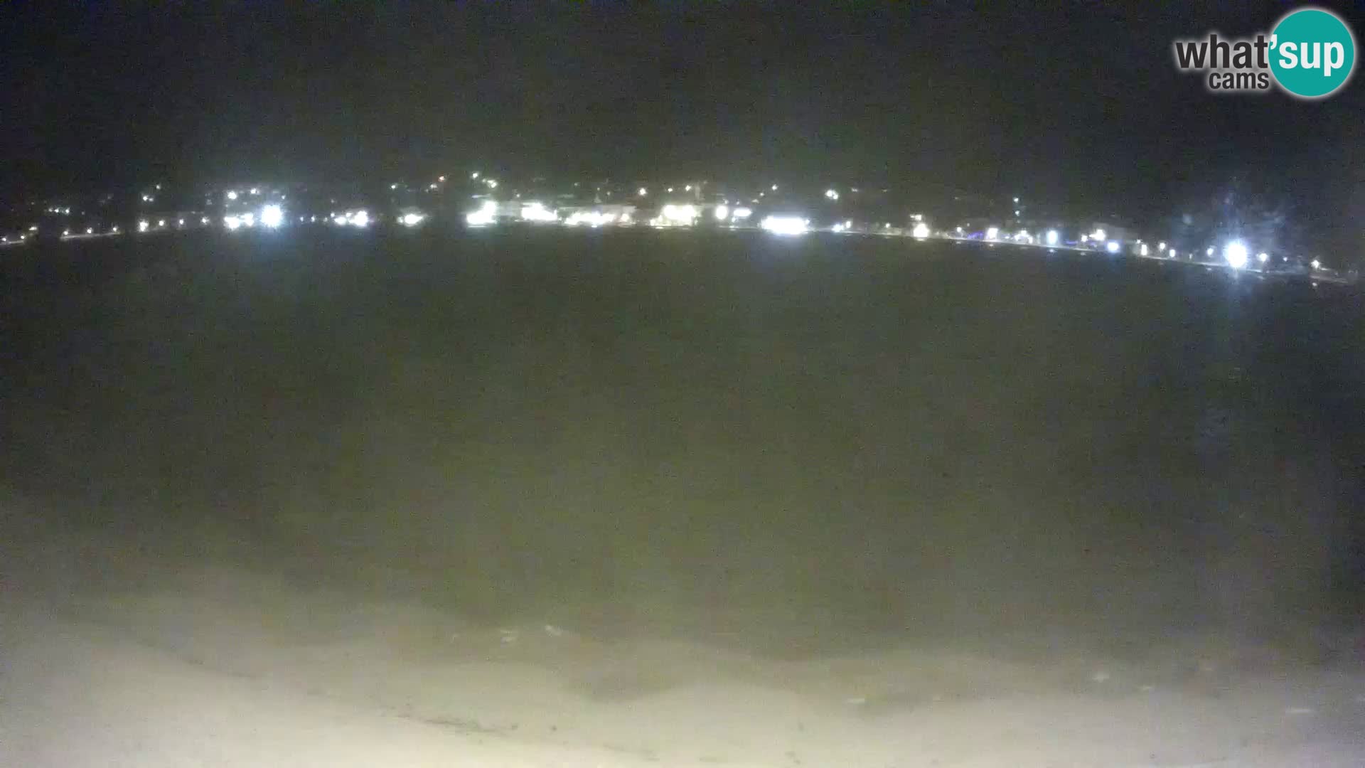 Novalja en vivo – playa de la ciudad