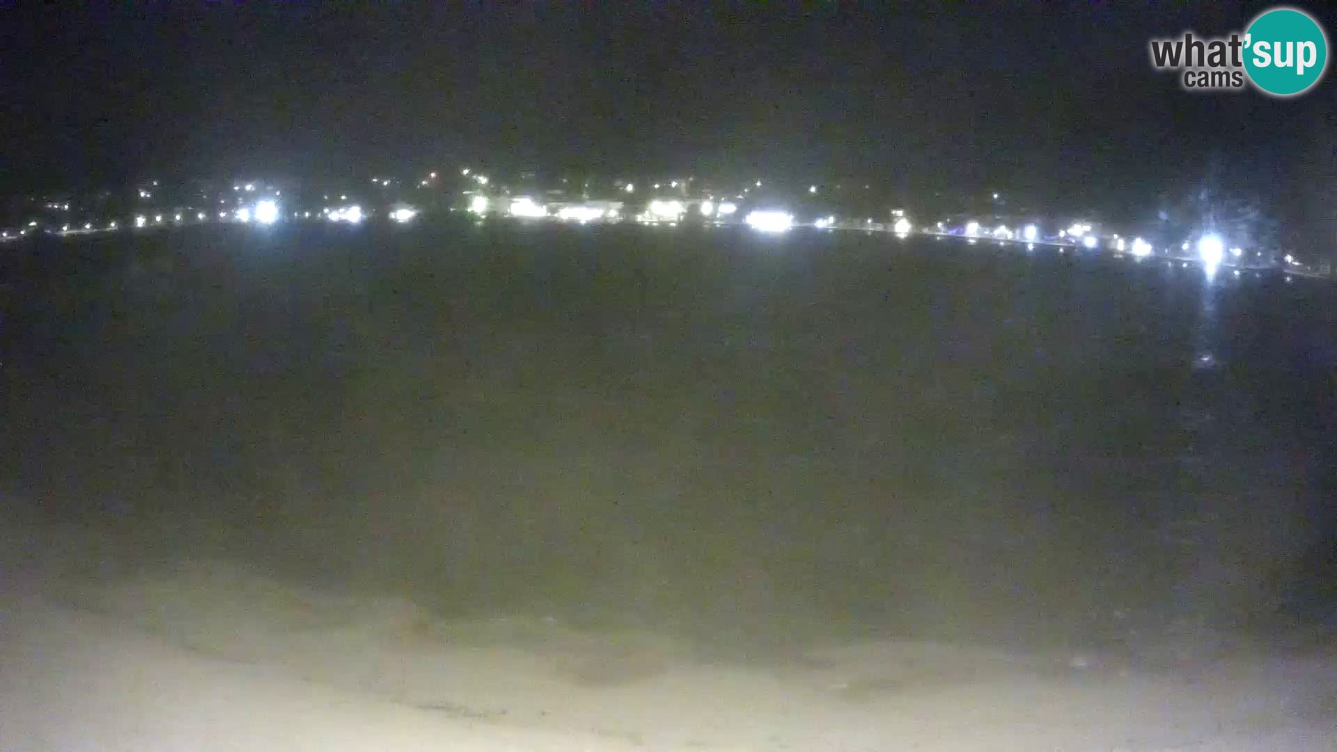 Novalja webcam – spiaggia cittadina