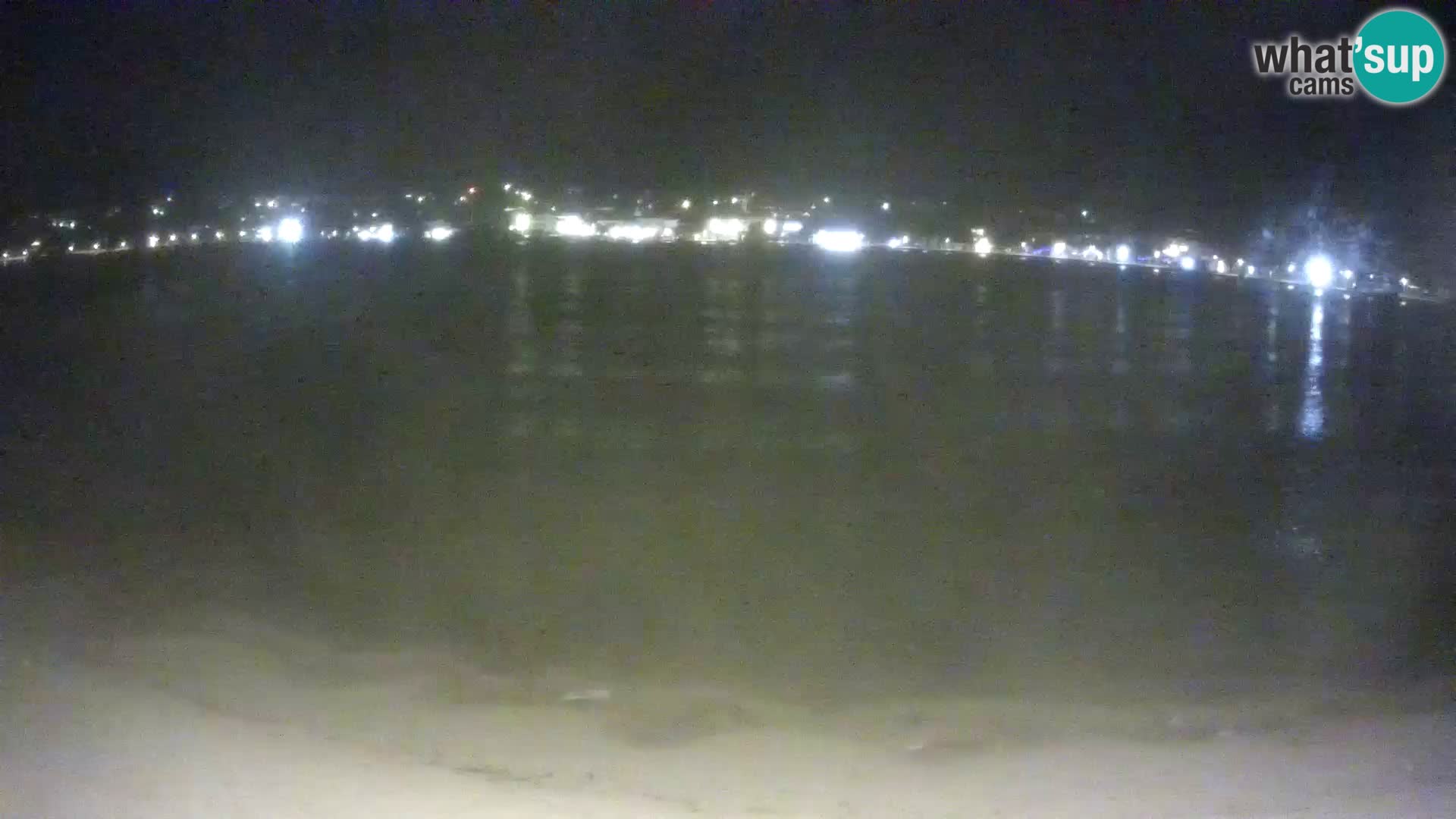 Novalja livecam – plage de la ville