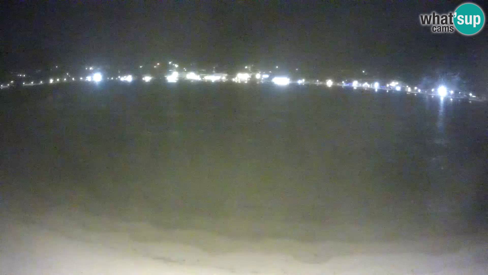 Novalja livecam – plage de la ville