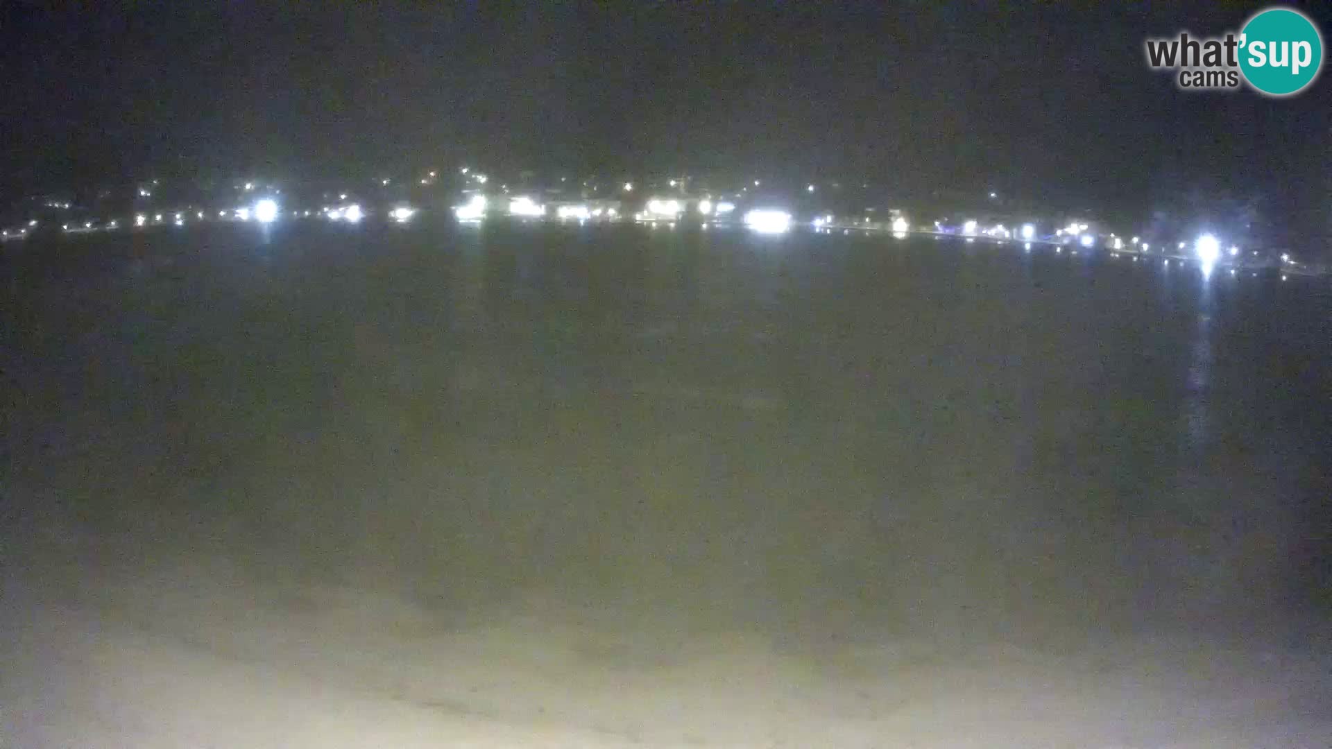 Novalja livecam – plage de la ville