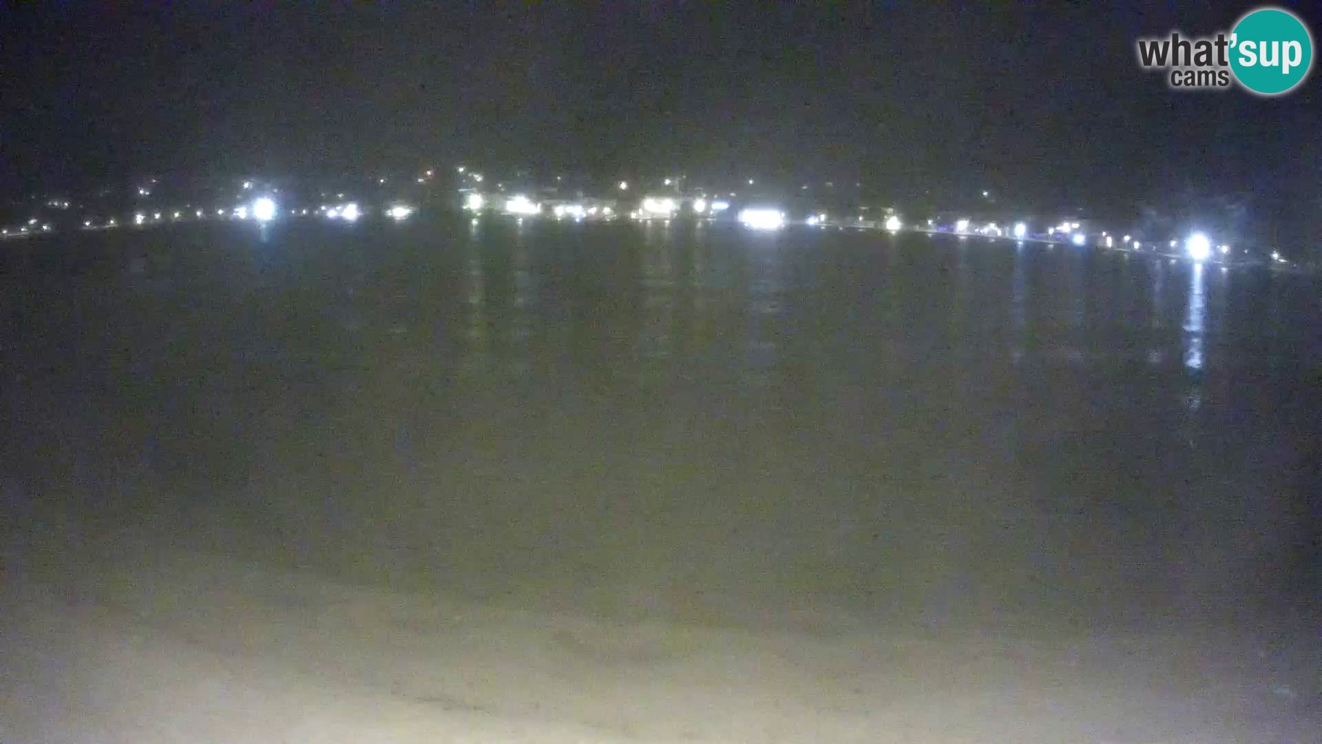 Novalja livecam – plage de la ville