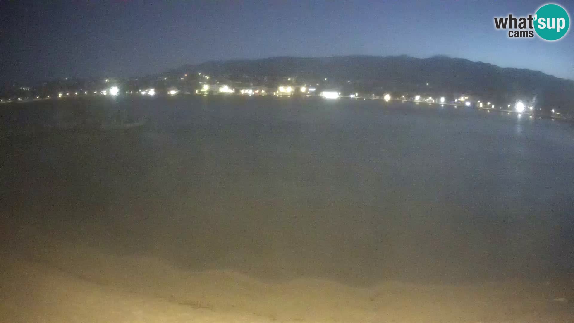 Live webcam Novalja – The Town beach