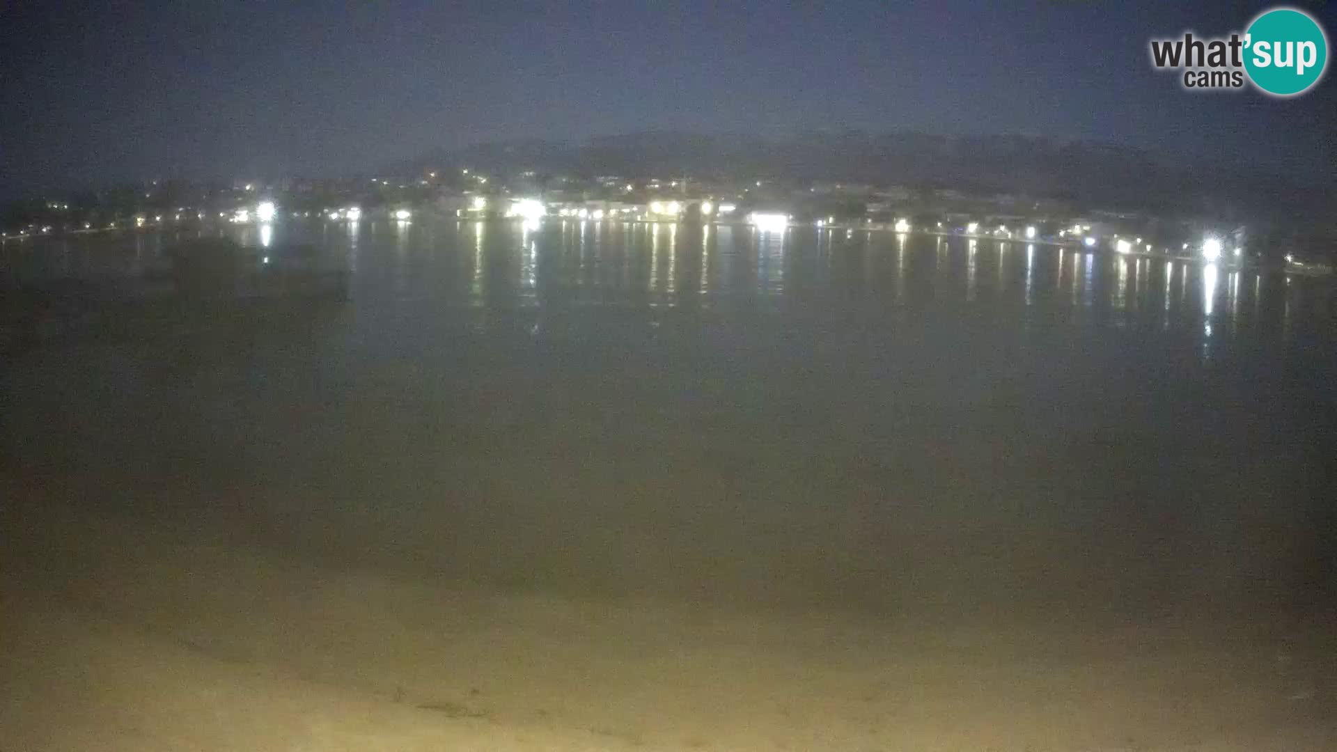 Novalja webcam – spiaggia cittadina