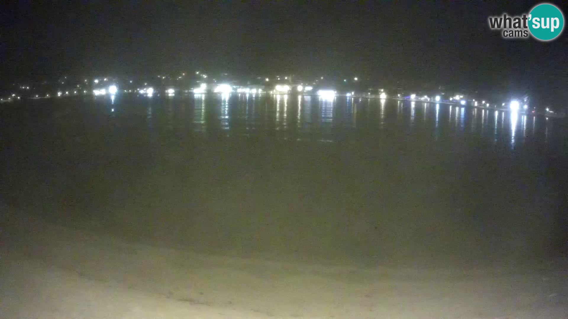 Novalja webcam – spiaggia cittadina