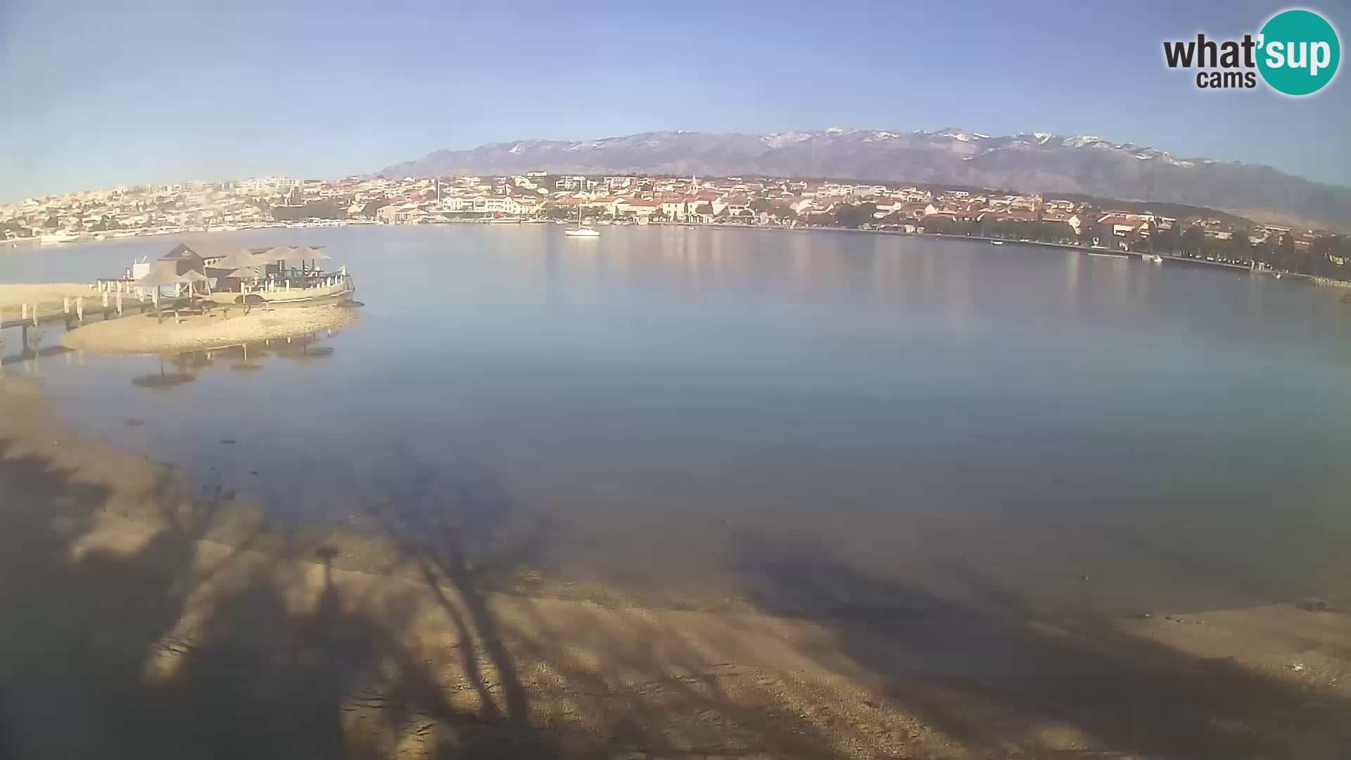 Webcam Novalja – Stadtstrand