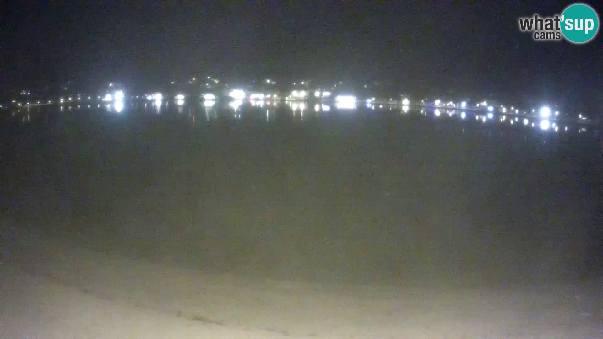 Novalja livecam – plage de la ville