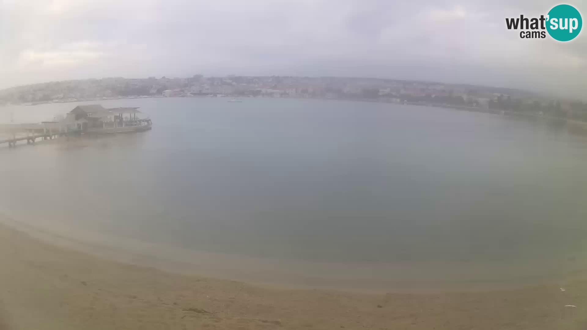 Novalja livecam – plage de la ville