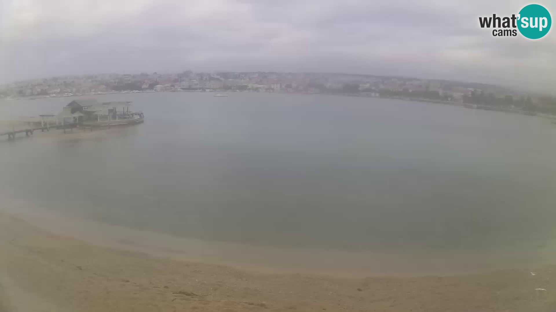 Novalja livecam – plage de la ville