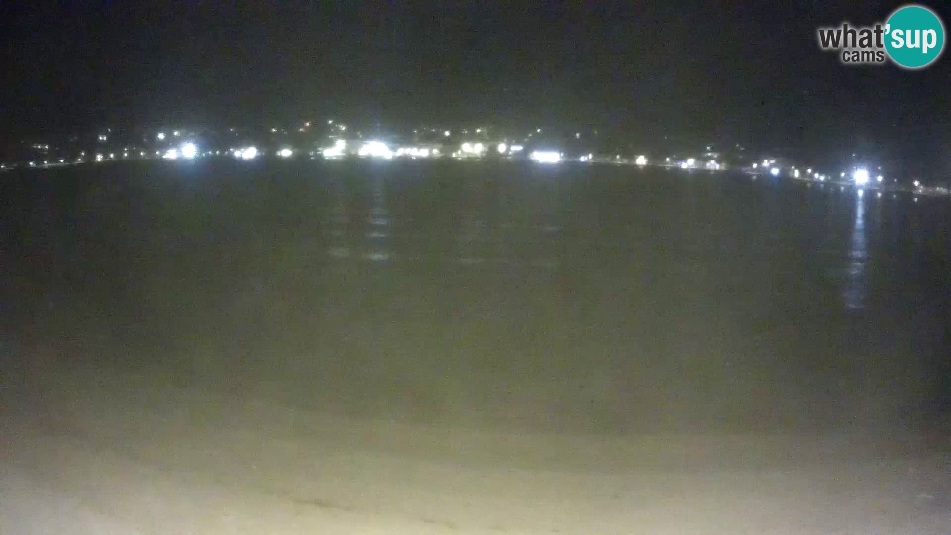 Novalja livecam – plage de la ville