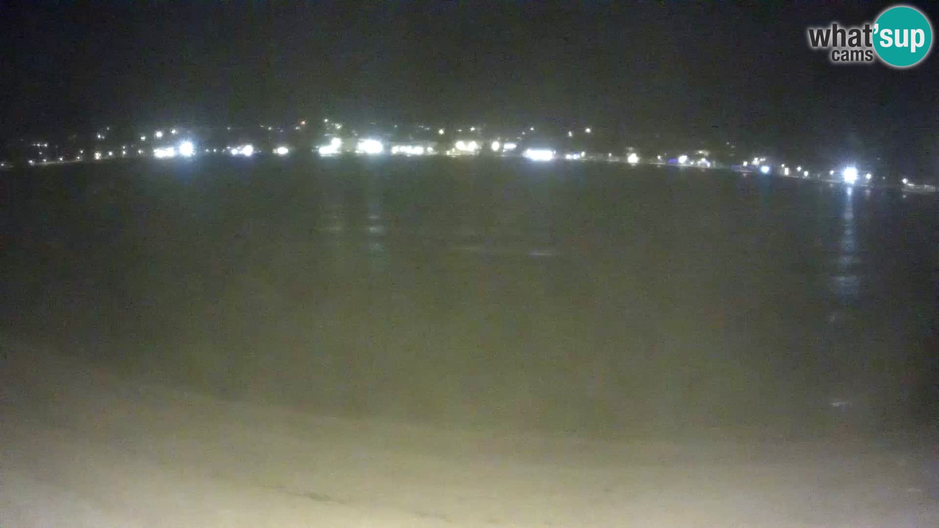 Novalja livecam – plage de la ville