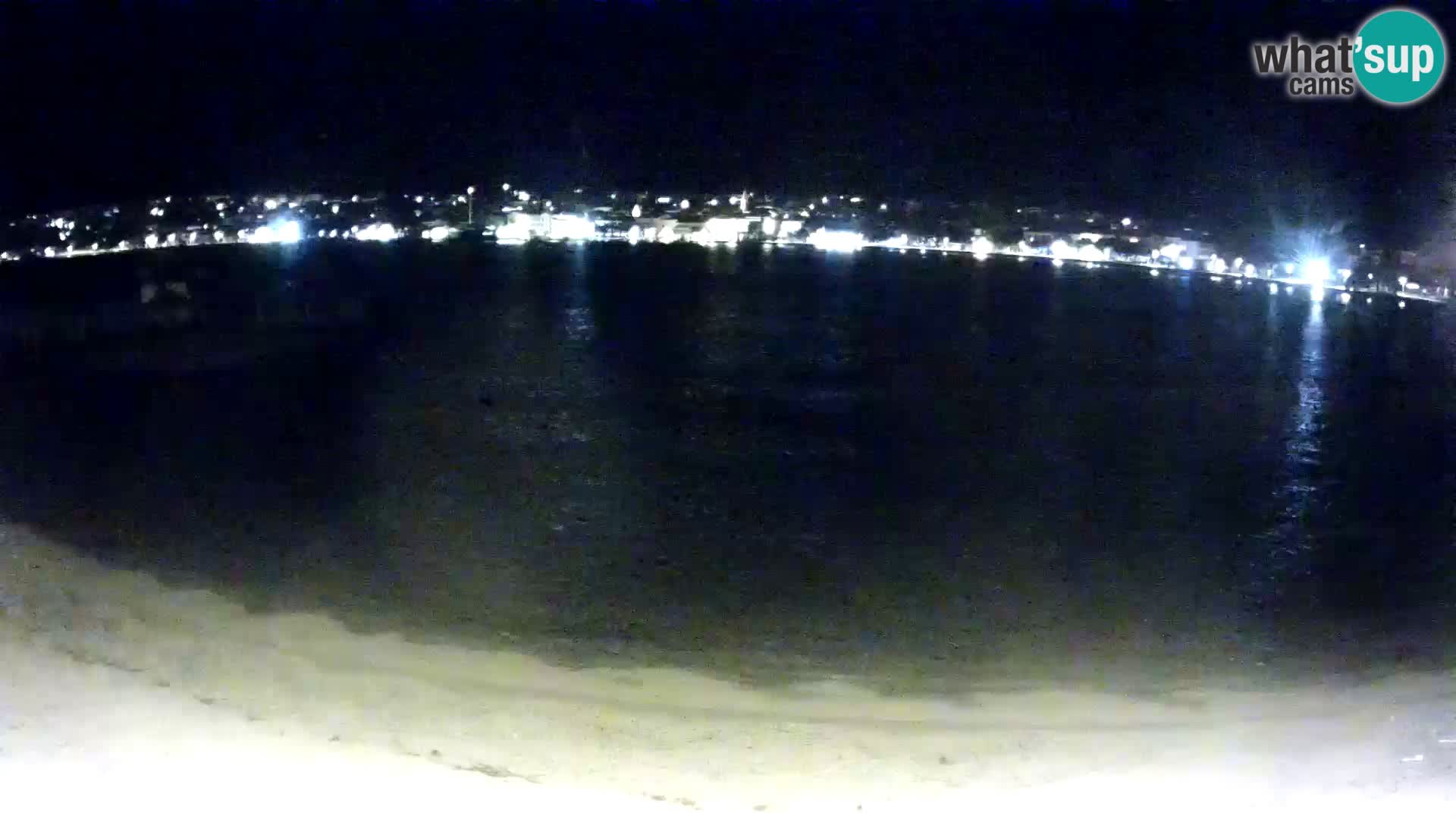 Novalja webcam – spiaggia cittadina