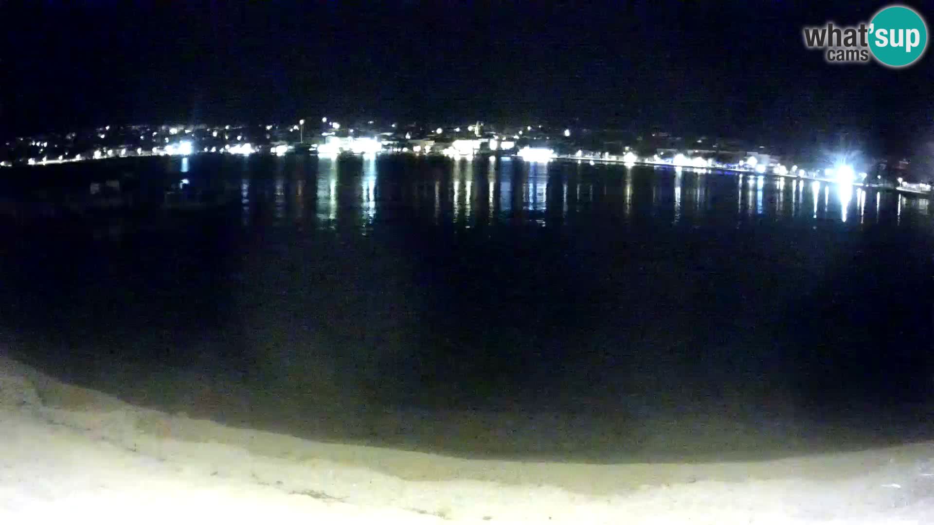 Novalja livecam – plage de la ville