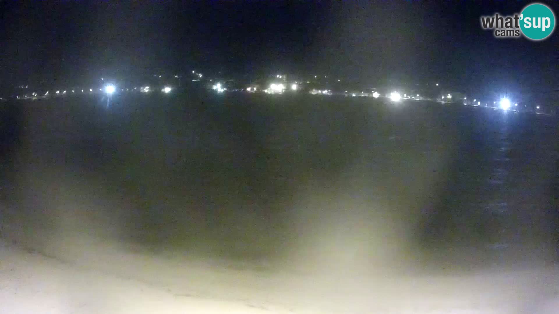 Novalja webcam – spiaggia cittadina