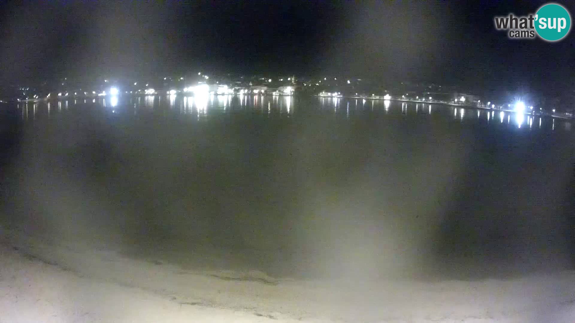 Novalja webcam – spiaggia cittadina