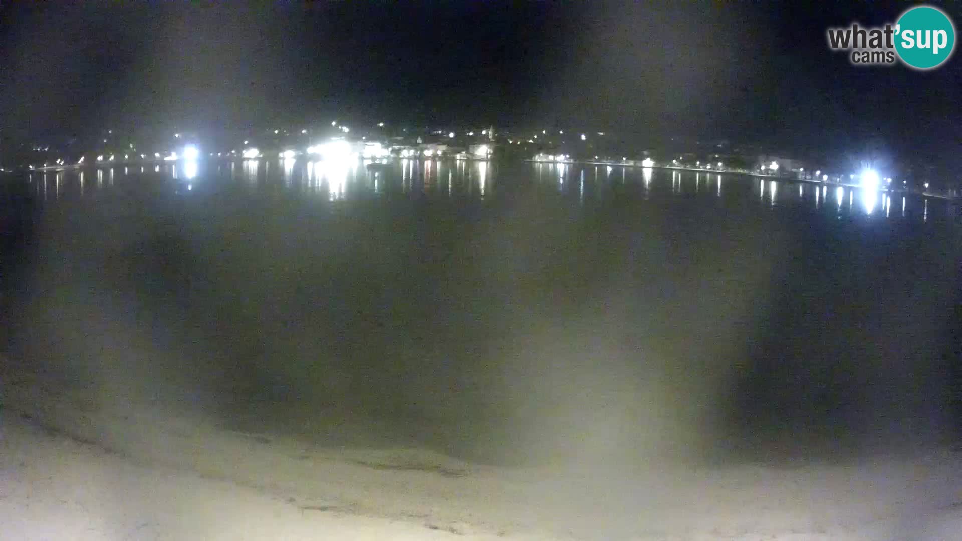 Novalja livecam – plage de la ville