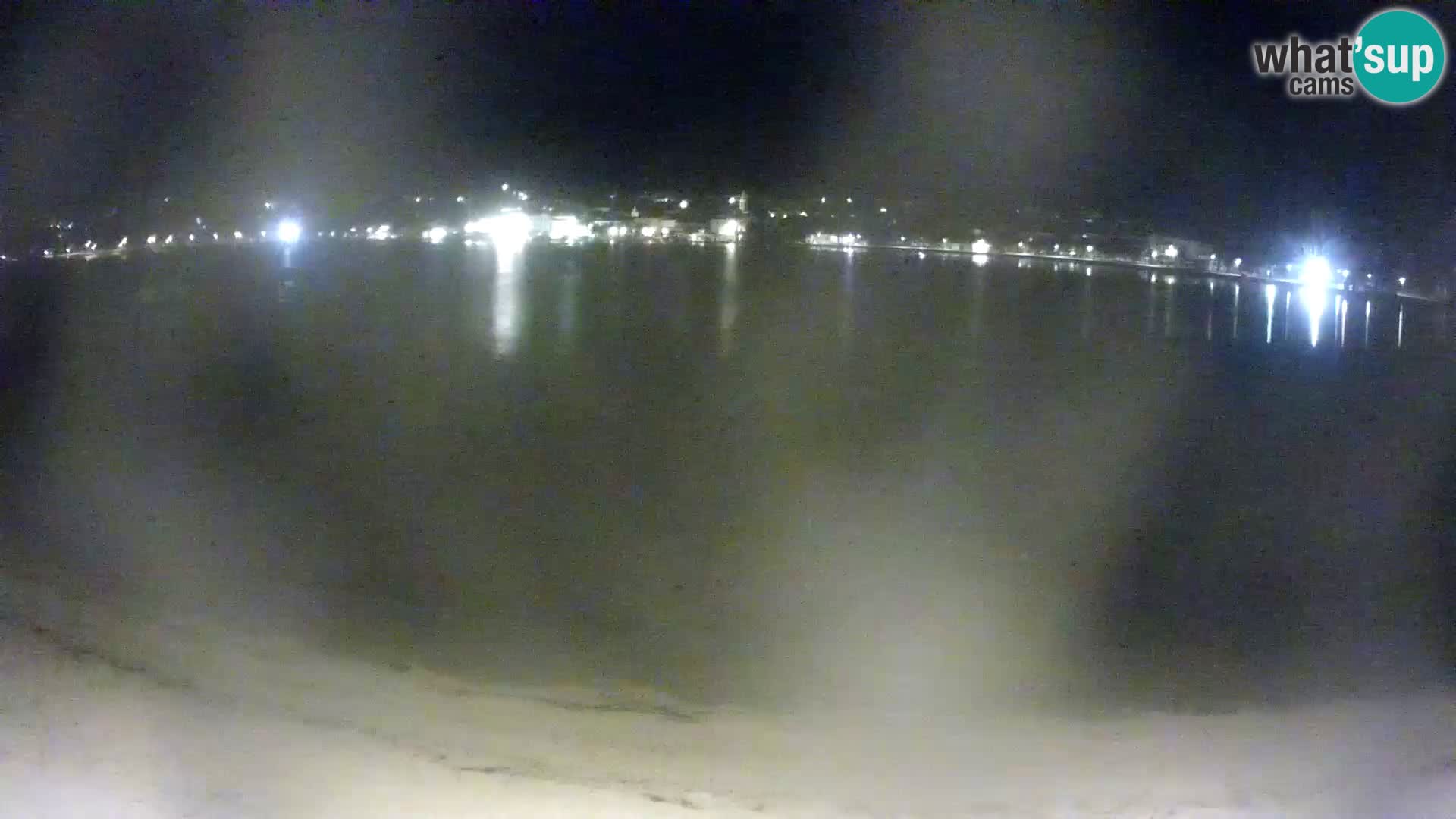 Novalja webcam – spiaggia cittadina