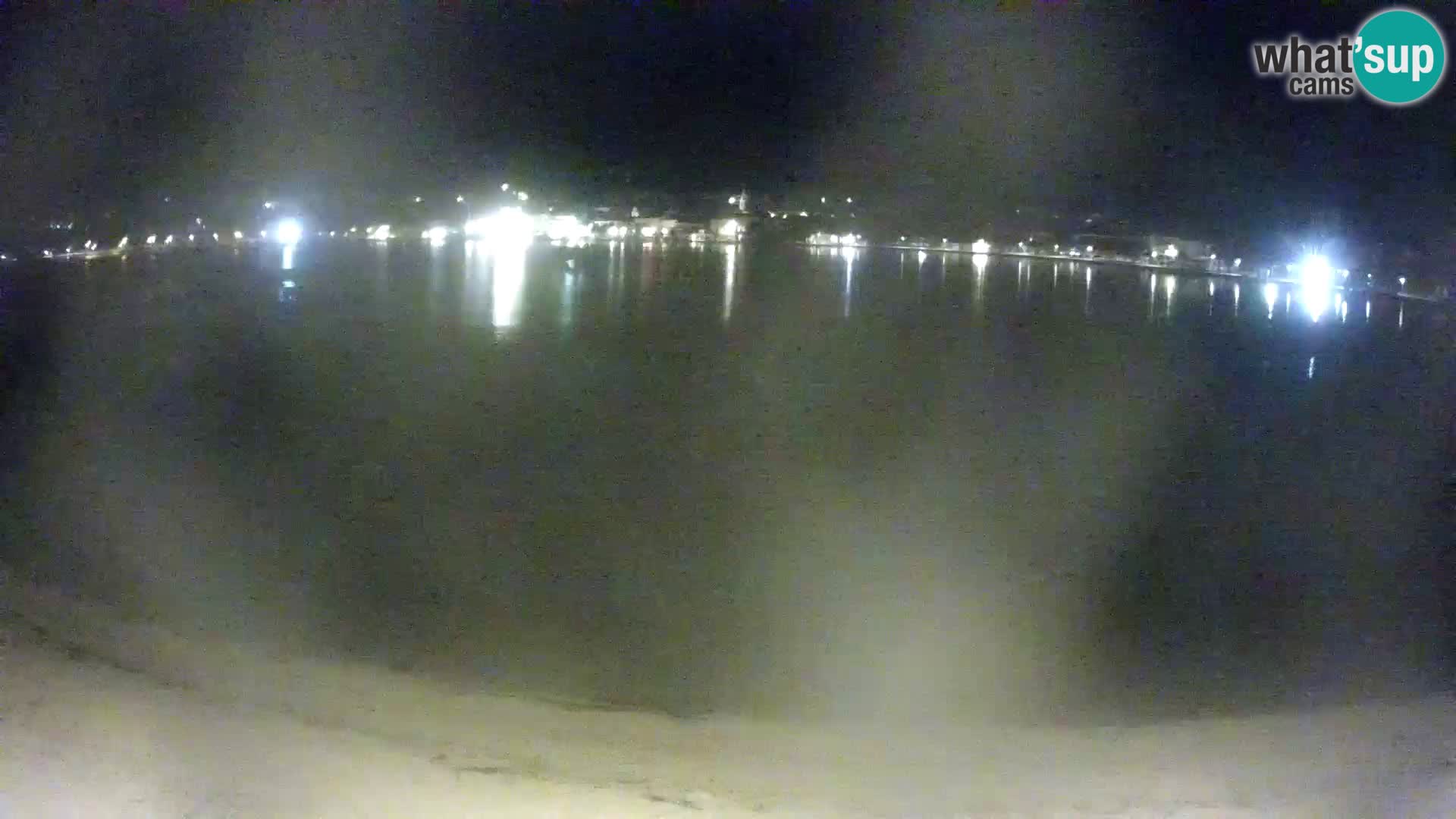 Novalja en vivo – playa de la ciudad