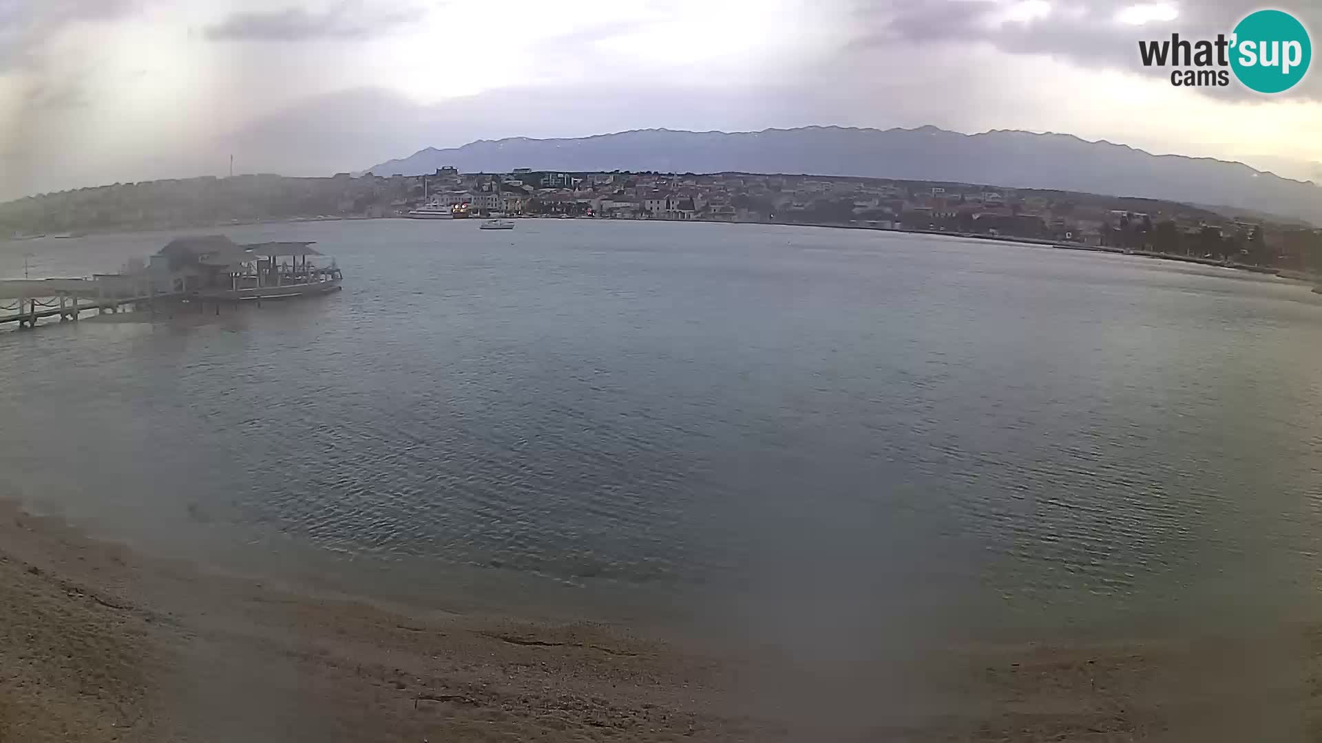 Live webcam Novalja – The Town beach