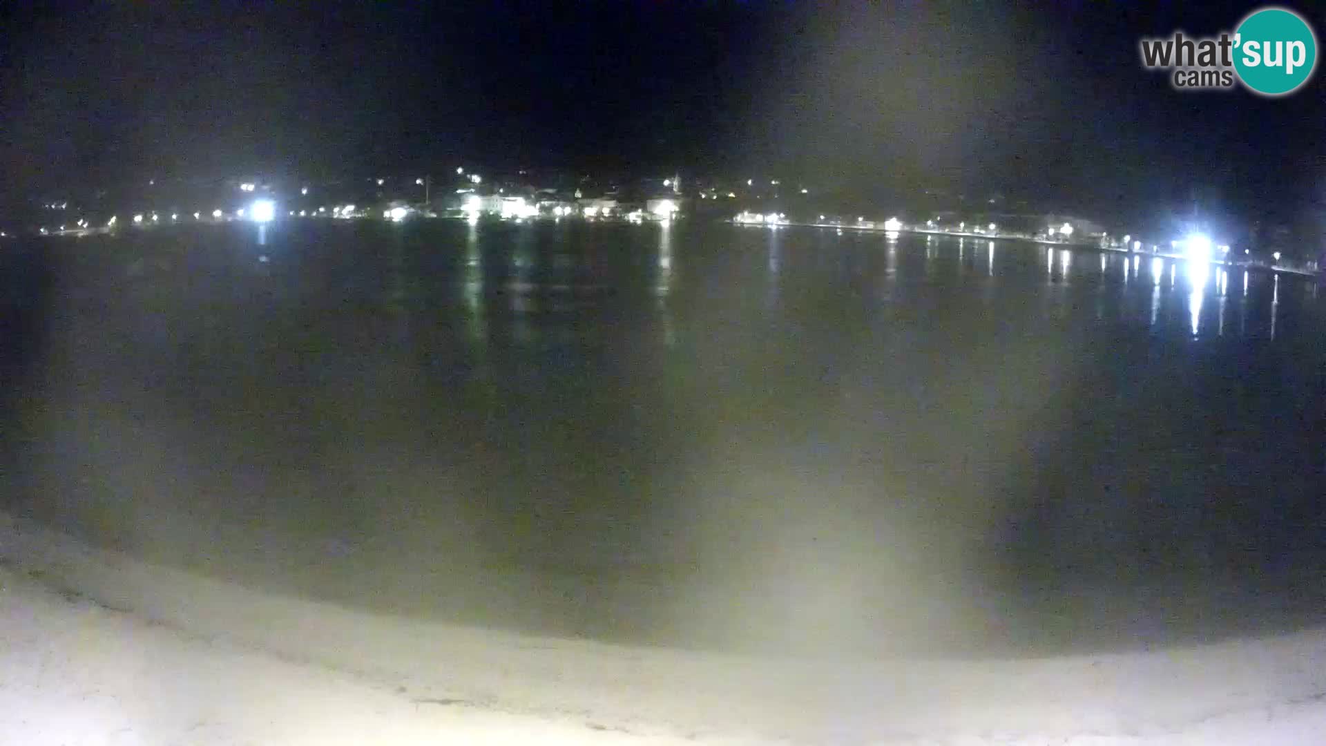 Novalja livecam – plage de la ville