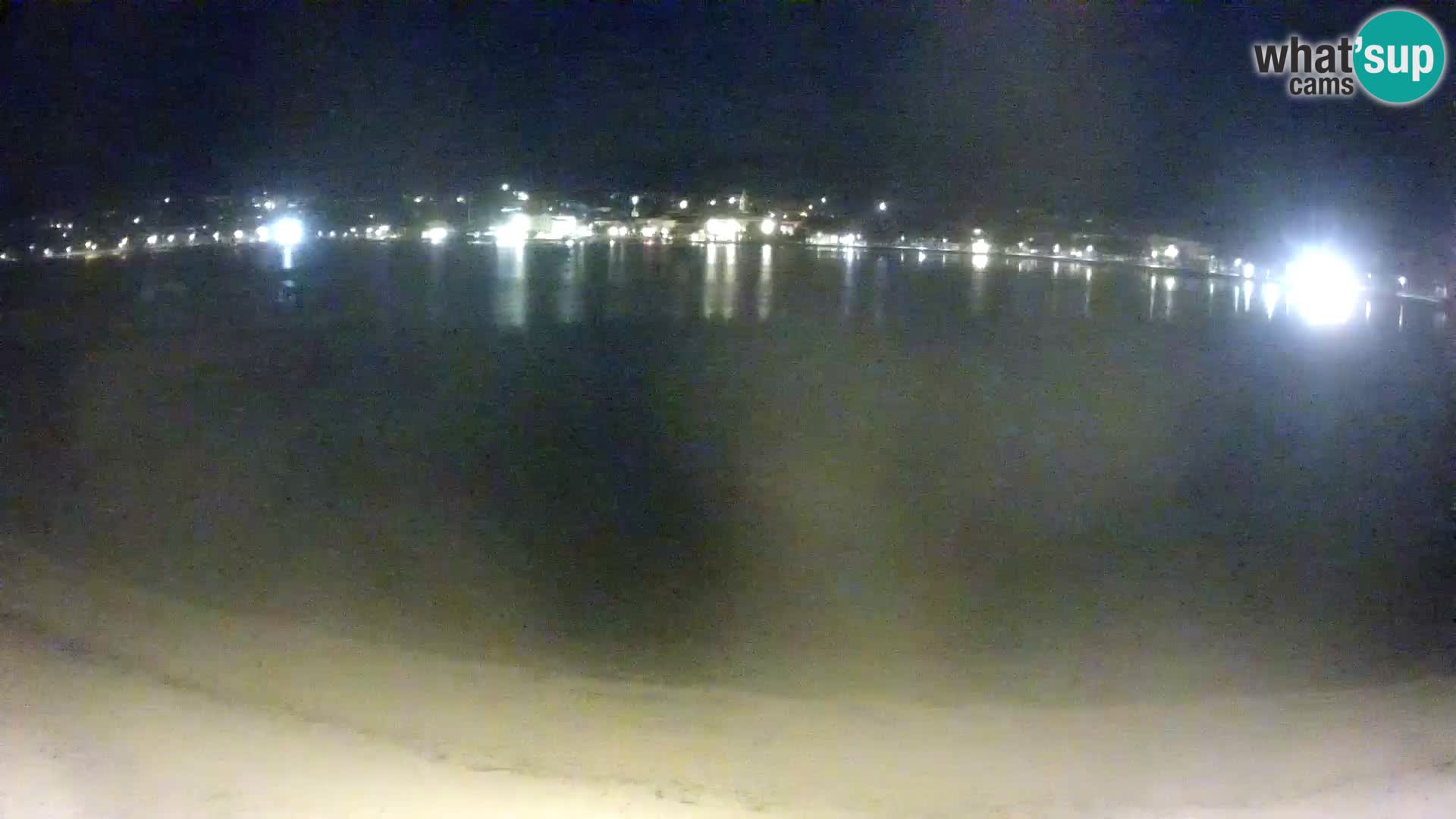 Novalja en vivo – playa de la ciudad