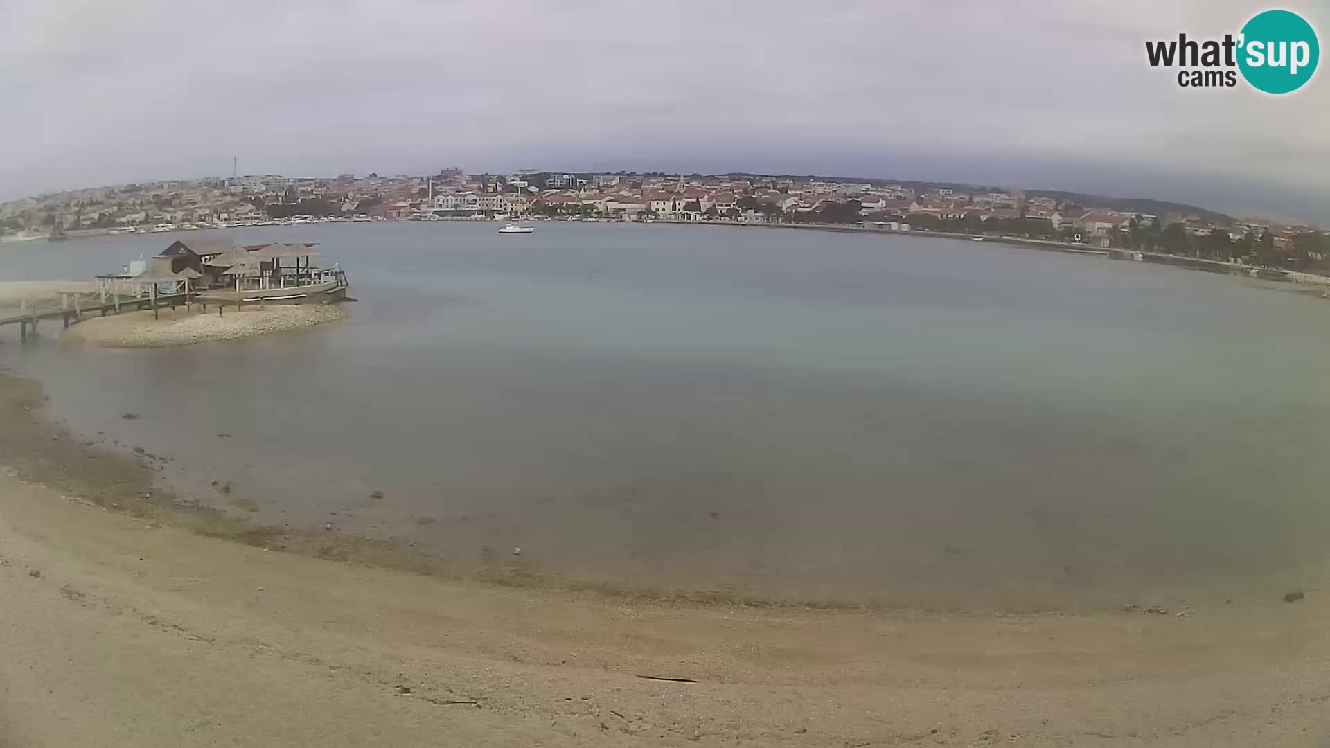 Webcam Novalja – Stadtstrand