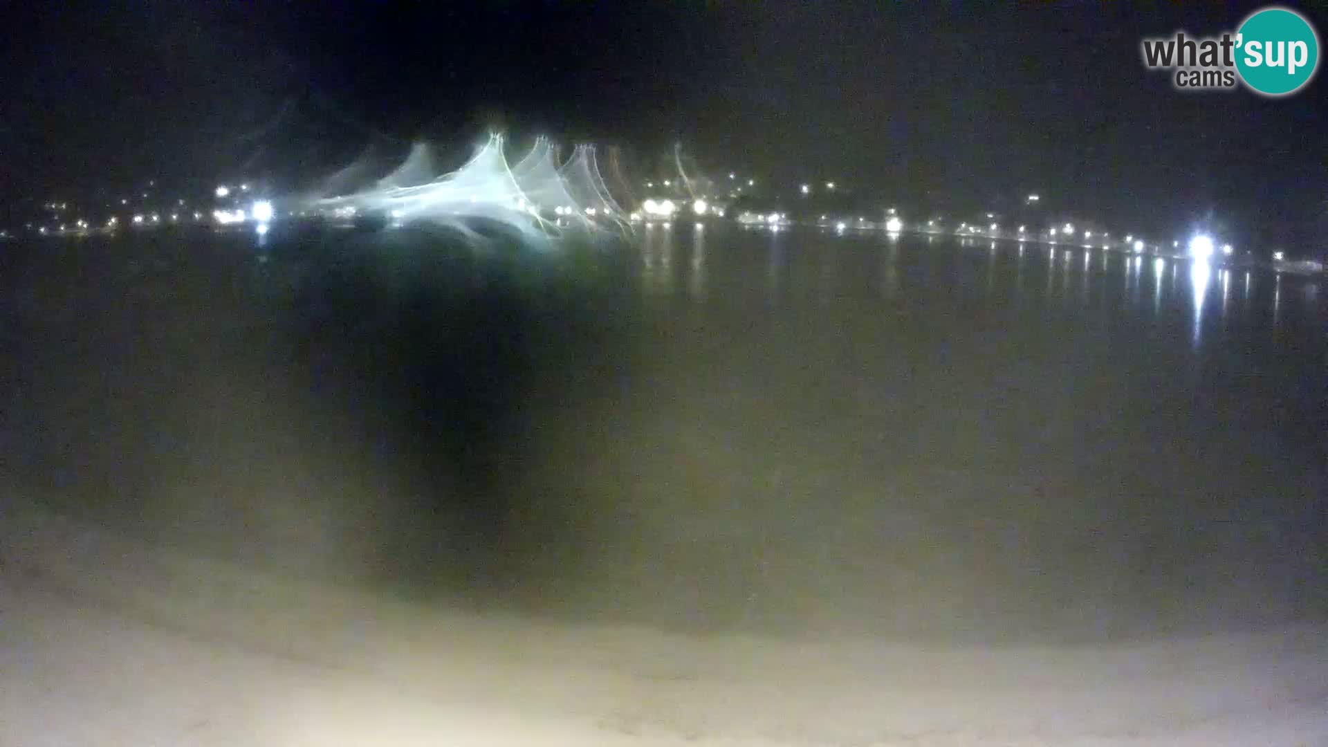 Novalja livecam – plage de la ville