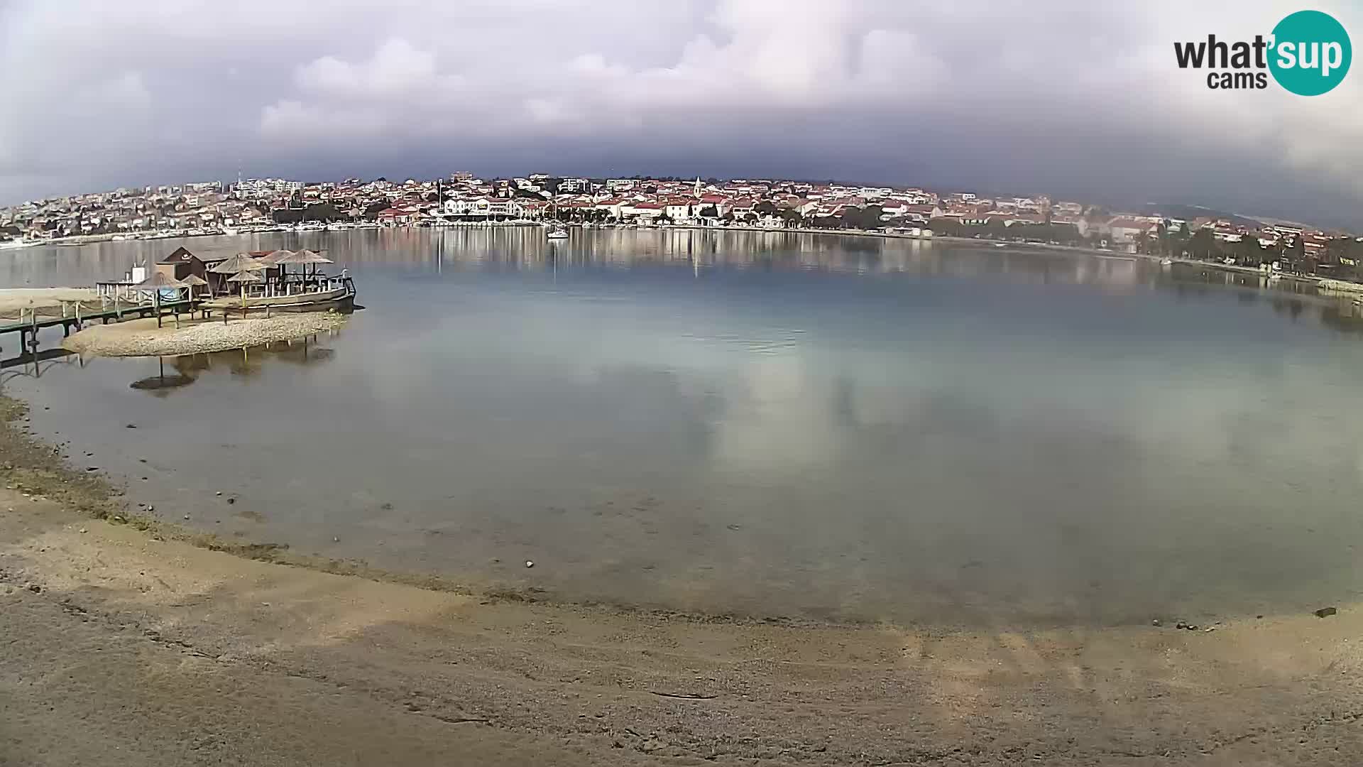 Novalja webcam – spiaggia cittadina