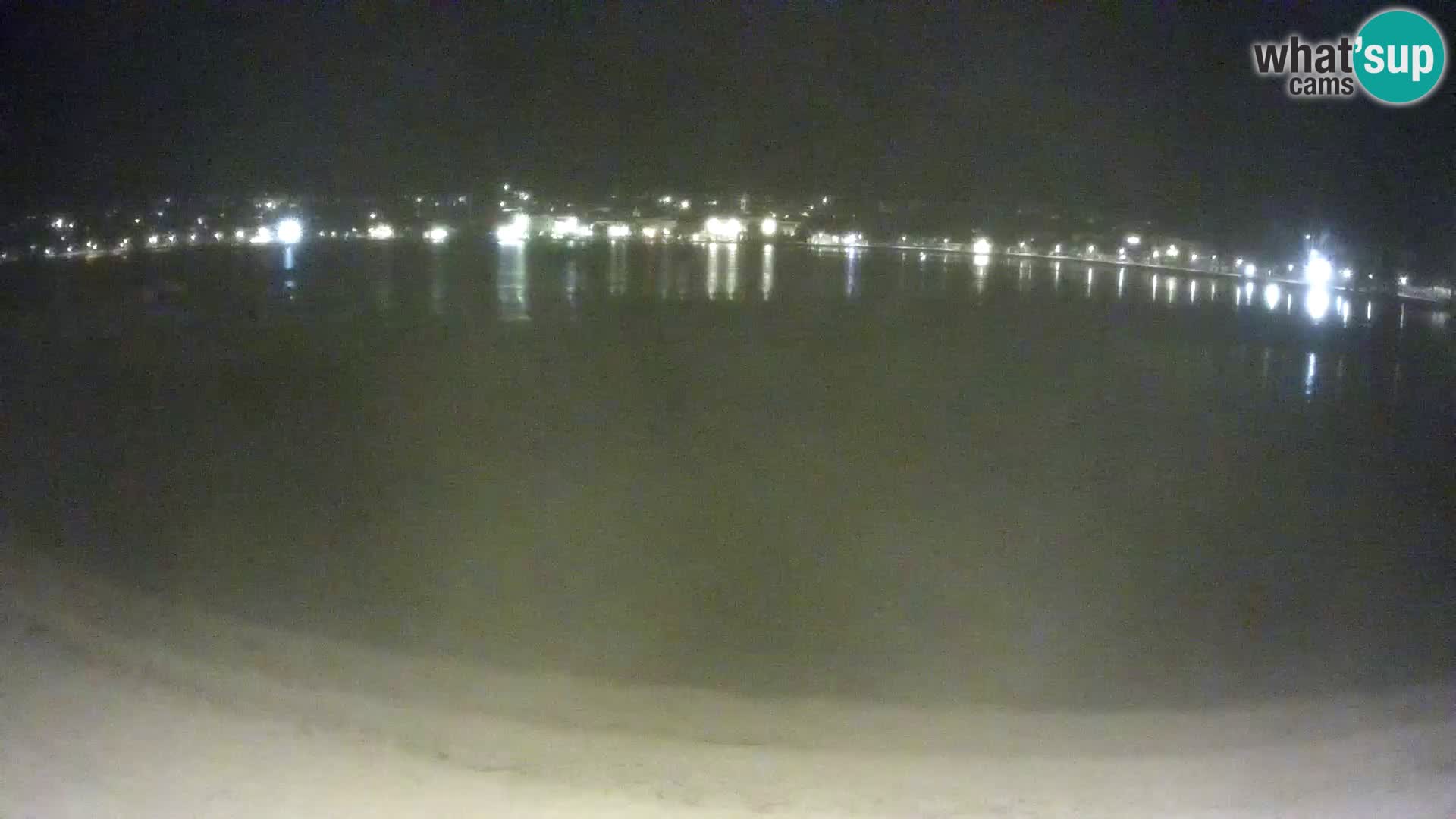 Novalja livecam – plage de la ville