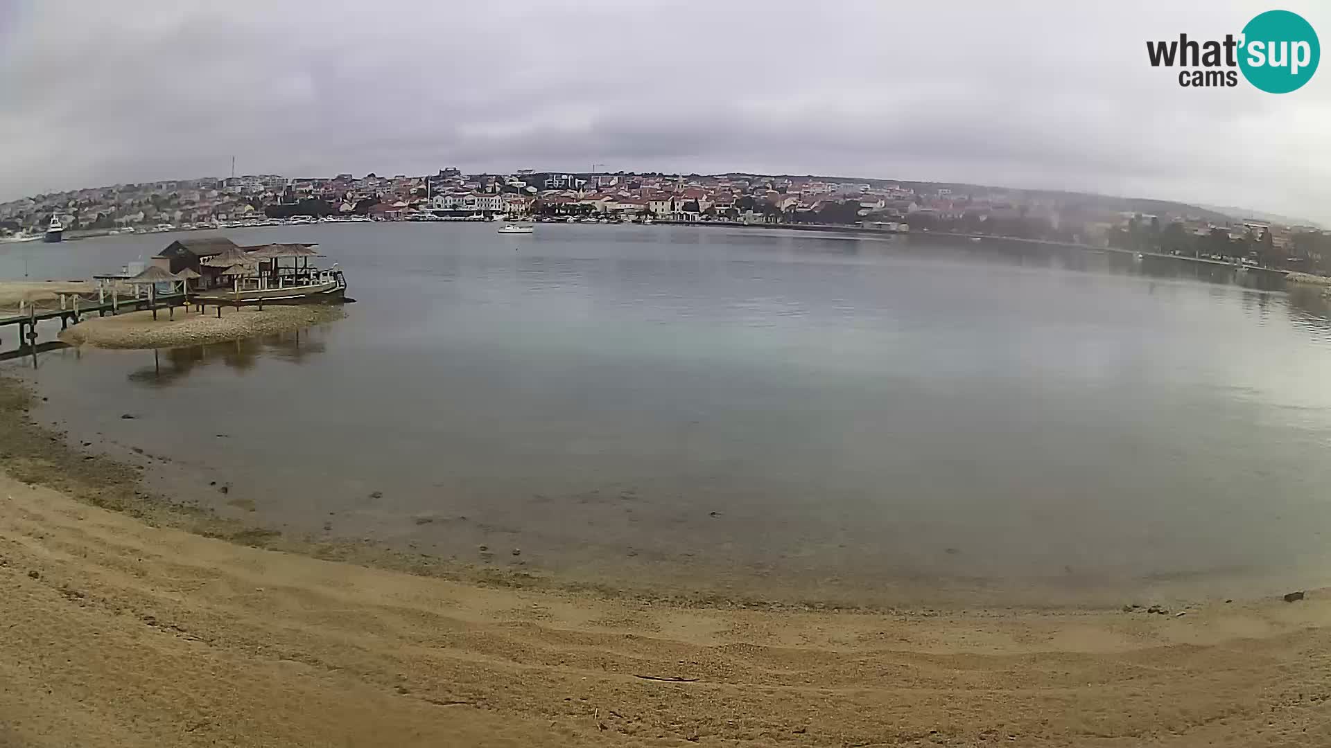 Webcam Novalja – Stadtstrand