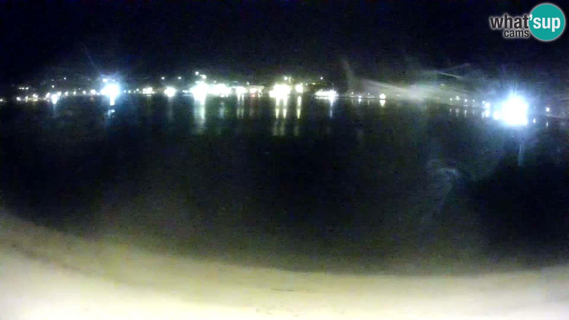 Novalja livecam – plage de la ville