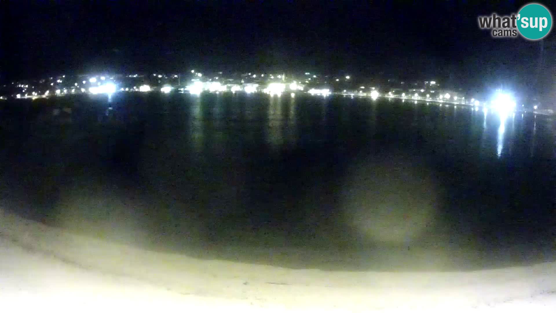 Novalja livecam – plage de la ville