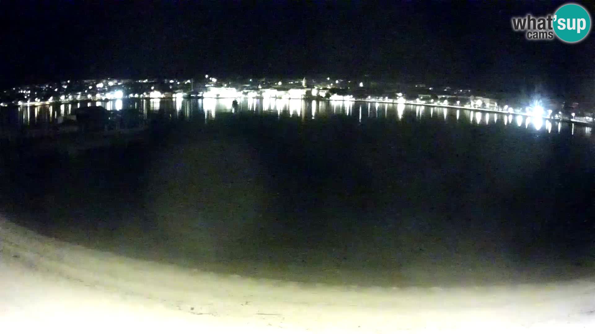 Novalja webcam – spiaggia cittadina