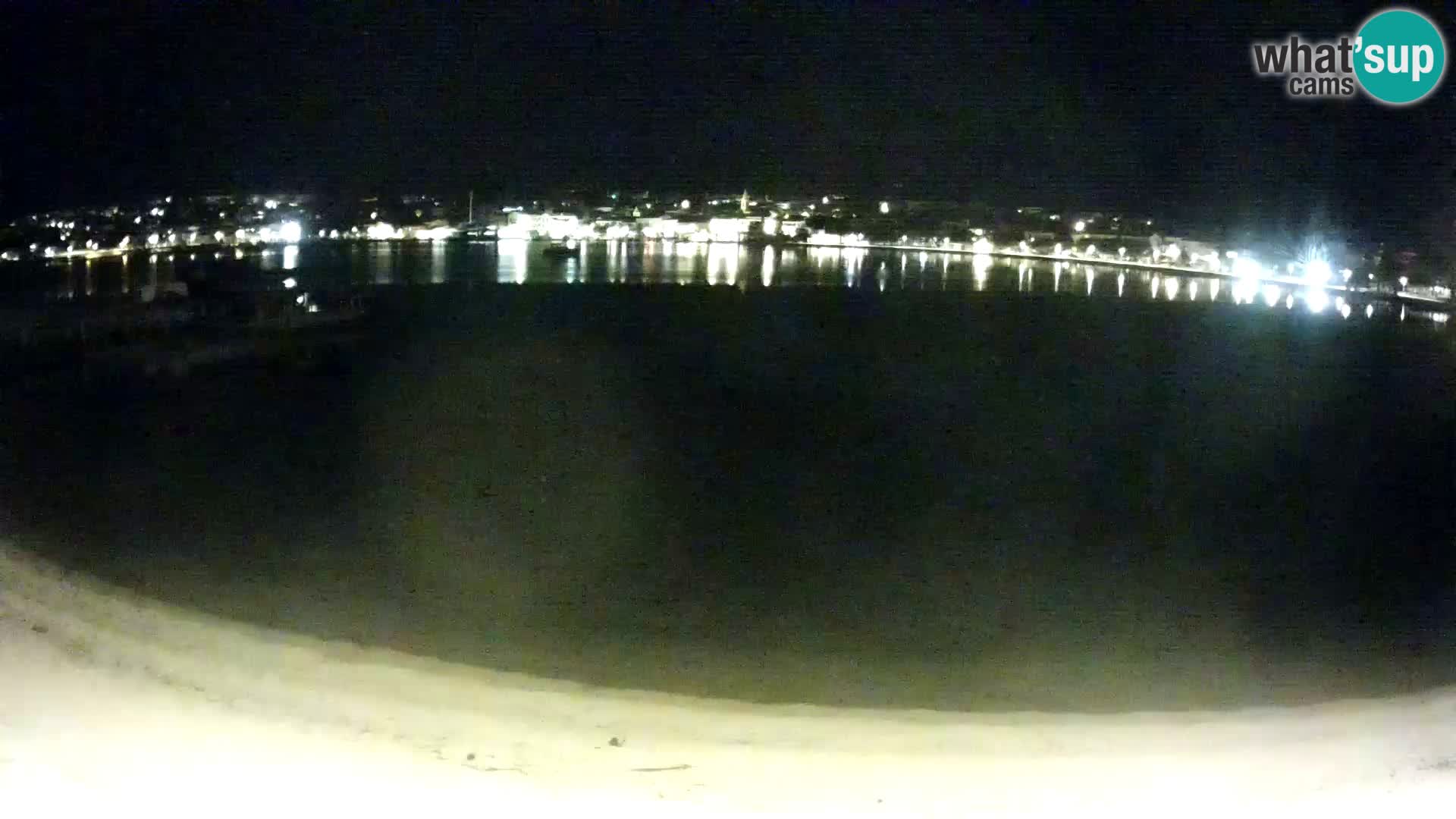 Novalja webcam – spiaggia cittadina