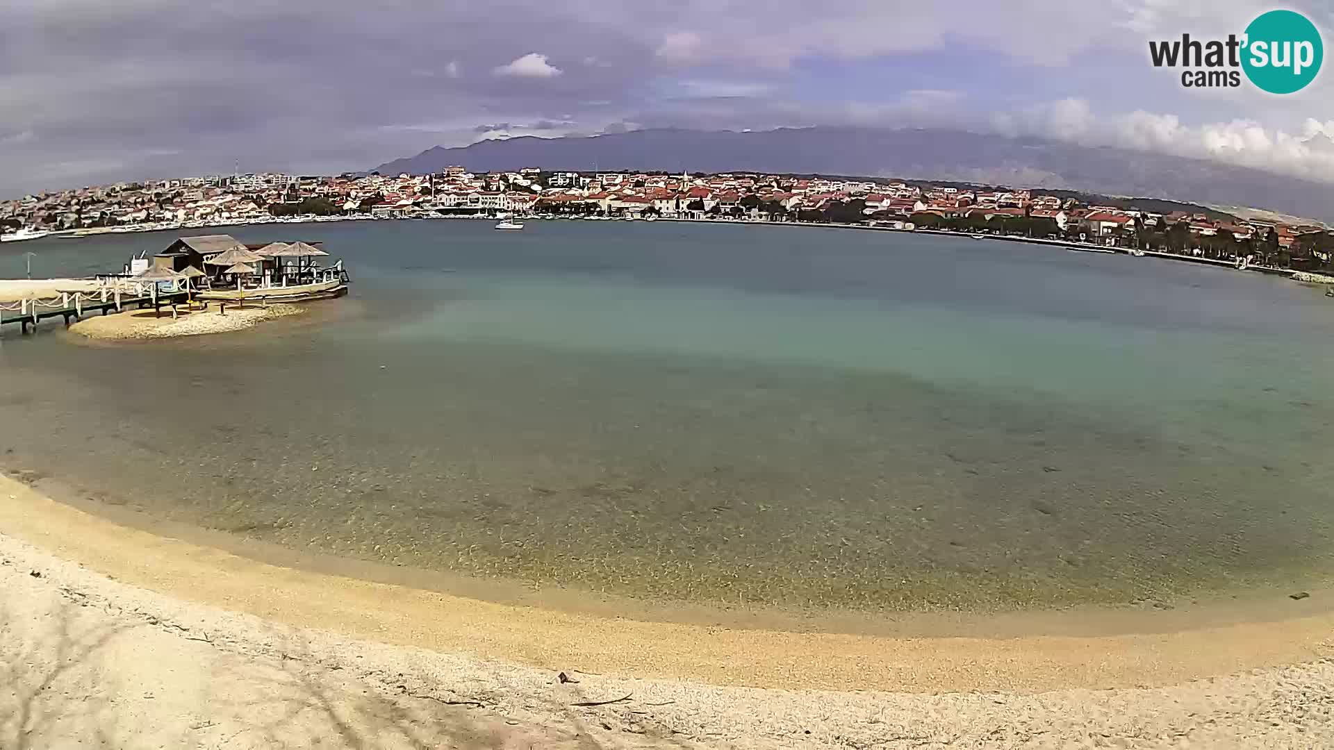 Novalja Kamera u živo – gradska plaža