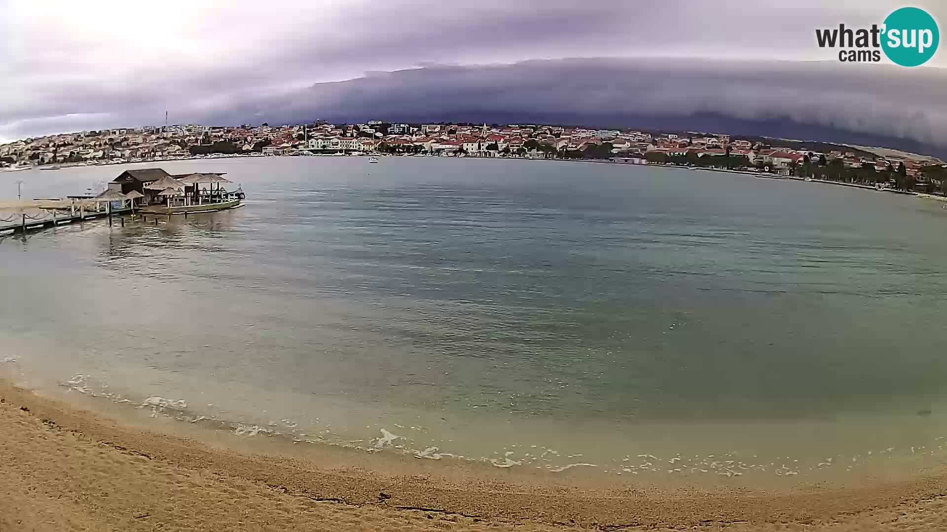 Webcam Novalja – Stadtstrand