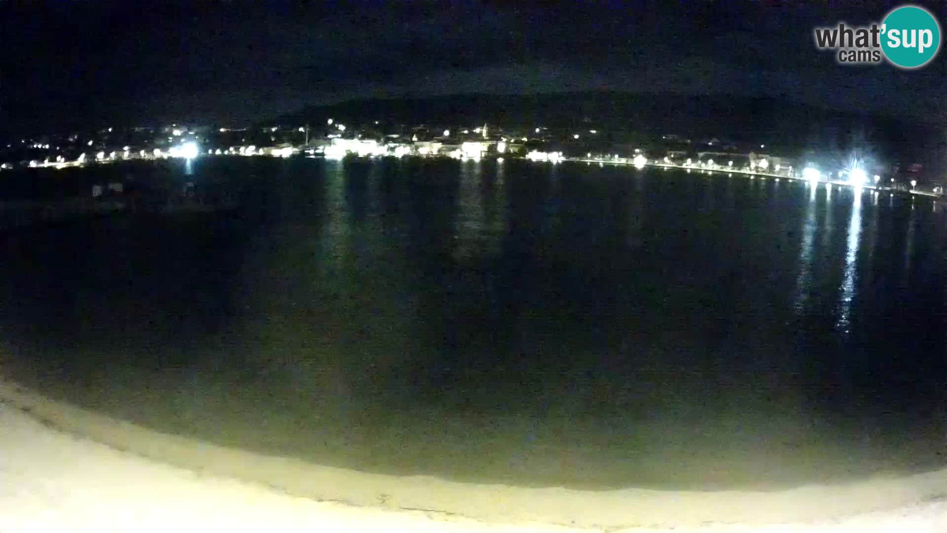 Novalja en vivo – playa de la ciudad