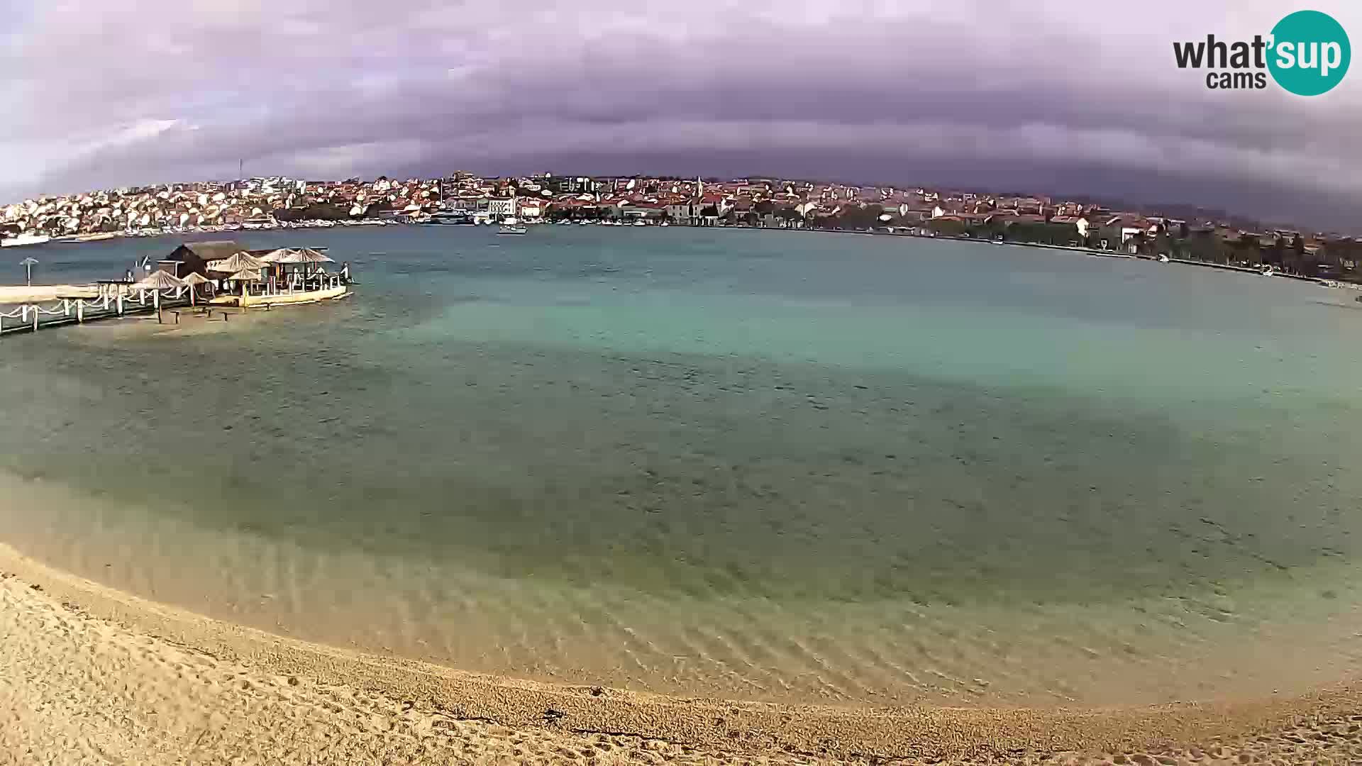 Live webcam Novalja – The Town beach