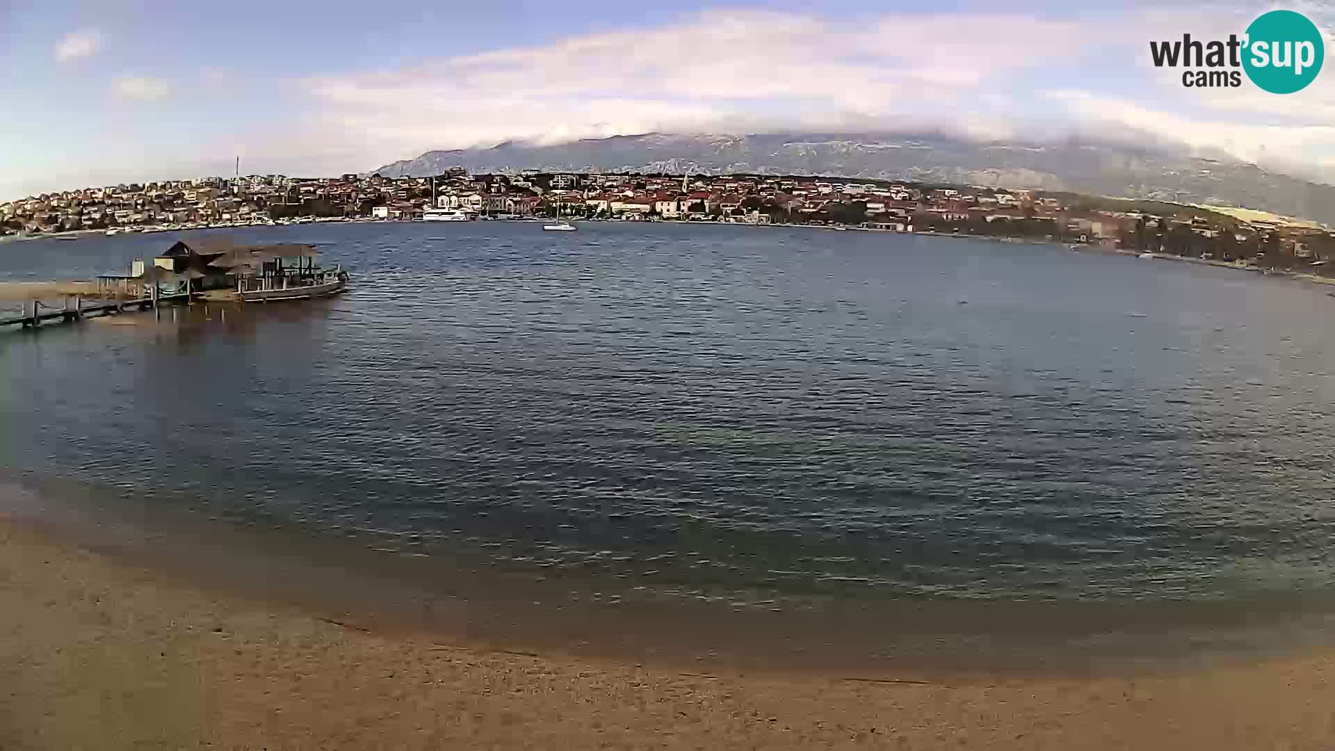 Novalja Kamera u živo – gradska plaža