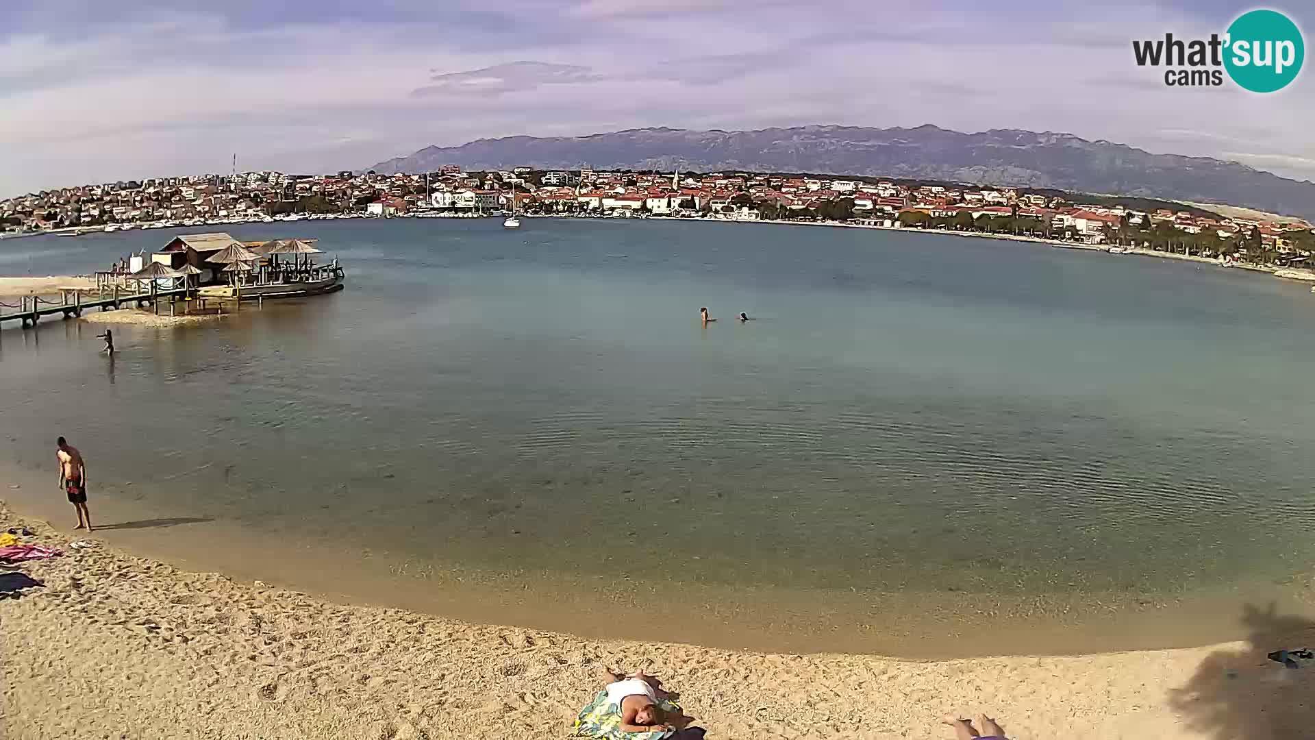 Webcam Novalja – Stadtstrand