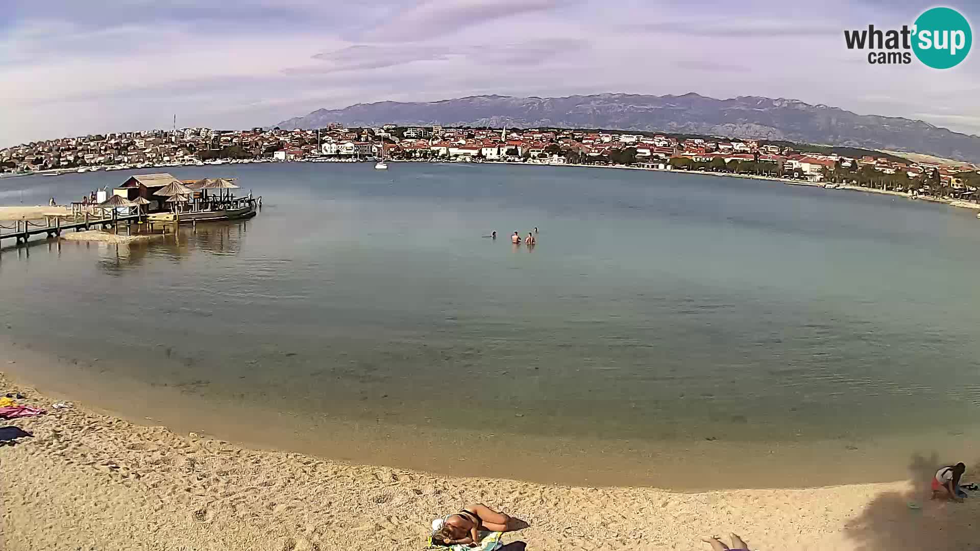 Webcam Novalja – Stadtstrand
