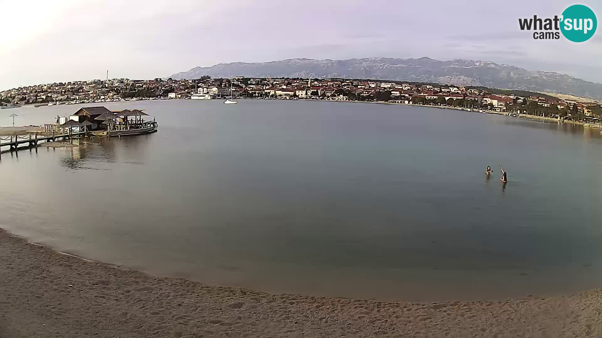 Novalja Kamera u živo – gradska plaža
