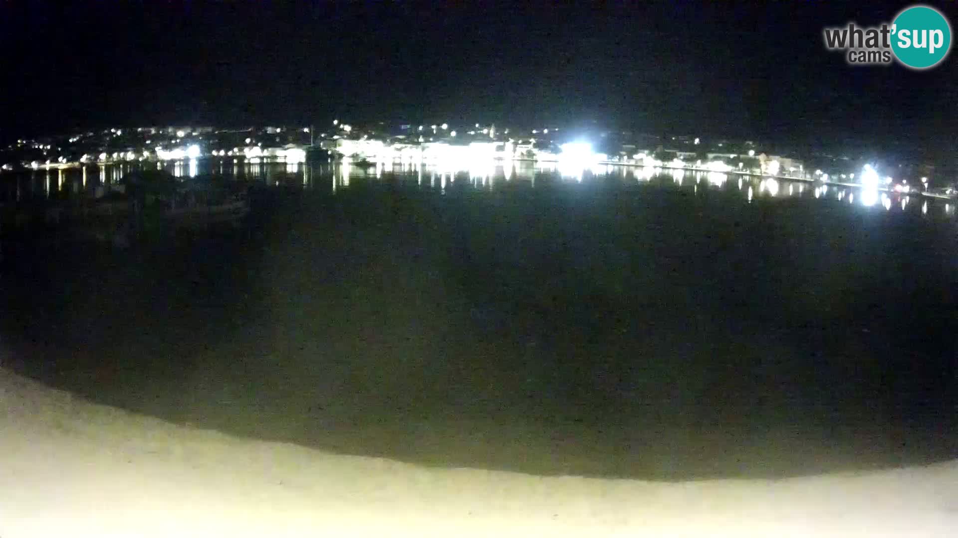 Novalja en vivo – playa de la ciudad