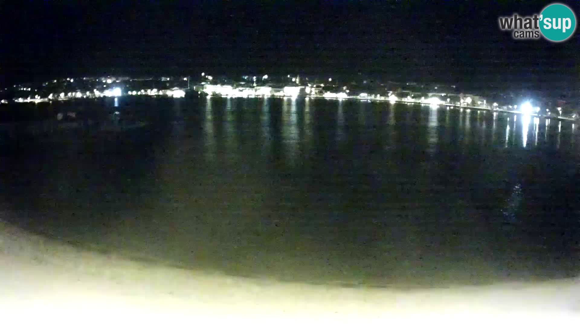 Novalja en vivo – playa de la ciudad
